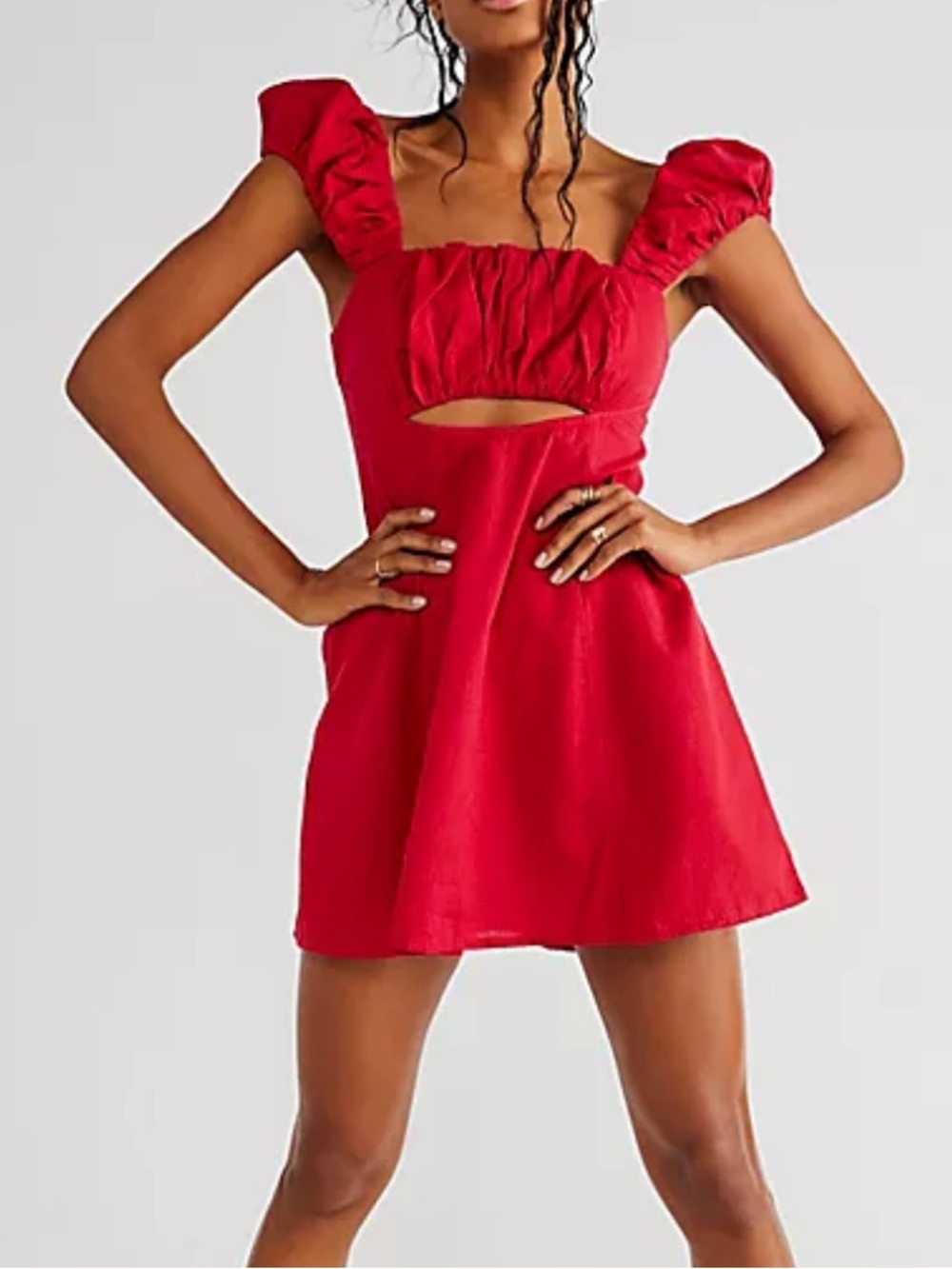 Free People Non Bom Island Mini Dress